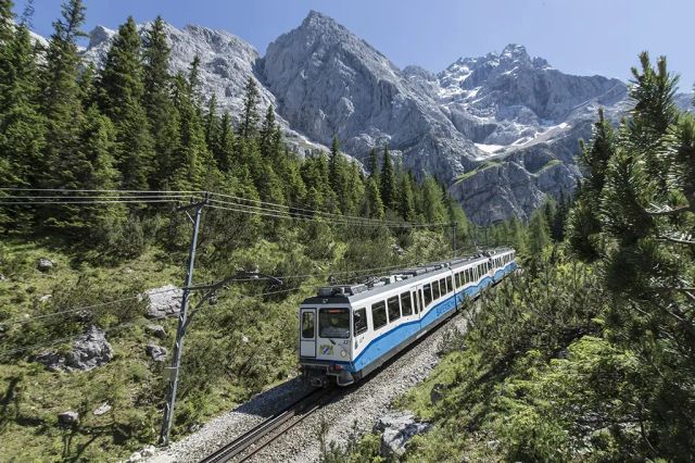 Die bayrische Zugspitzbahn