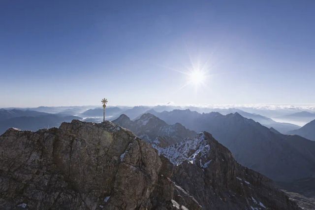 Der Weg der Erstbesteiger auf die Zugspitze