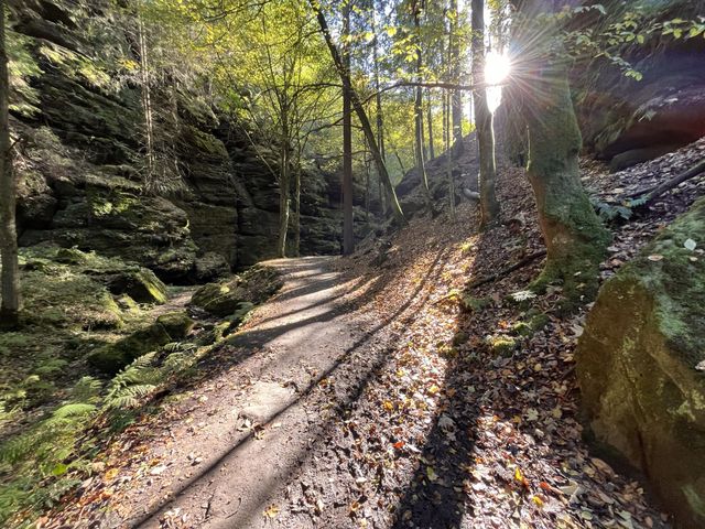 Der Routenverlauf der 1. Etappe