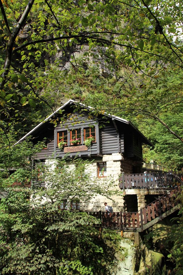 Amselfall und Amselfallbaude
