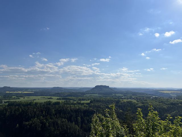 Die Brandaussicht – der „Balkon der Sächsischen Schweiz“