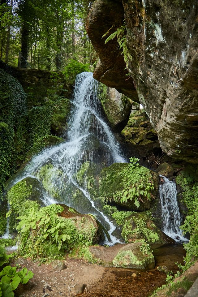Der Lichtenhainer Wasserfall