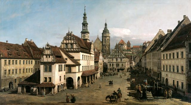 Bernardo Bellotto (Canaletto) und Canalettoweg